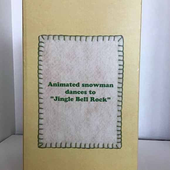 Dancing Snowman Brand New in Box. - Picture 3 of 3